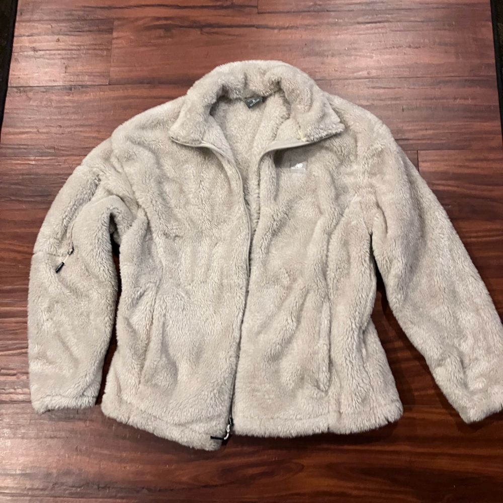 New Balance Cream Fleece Jacket